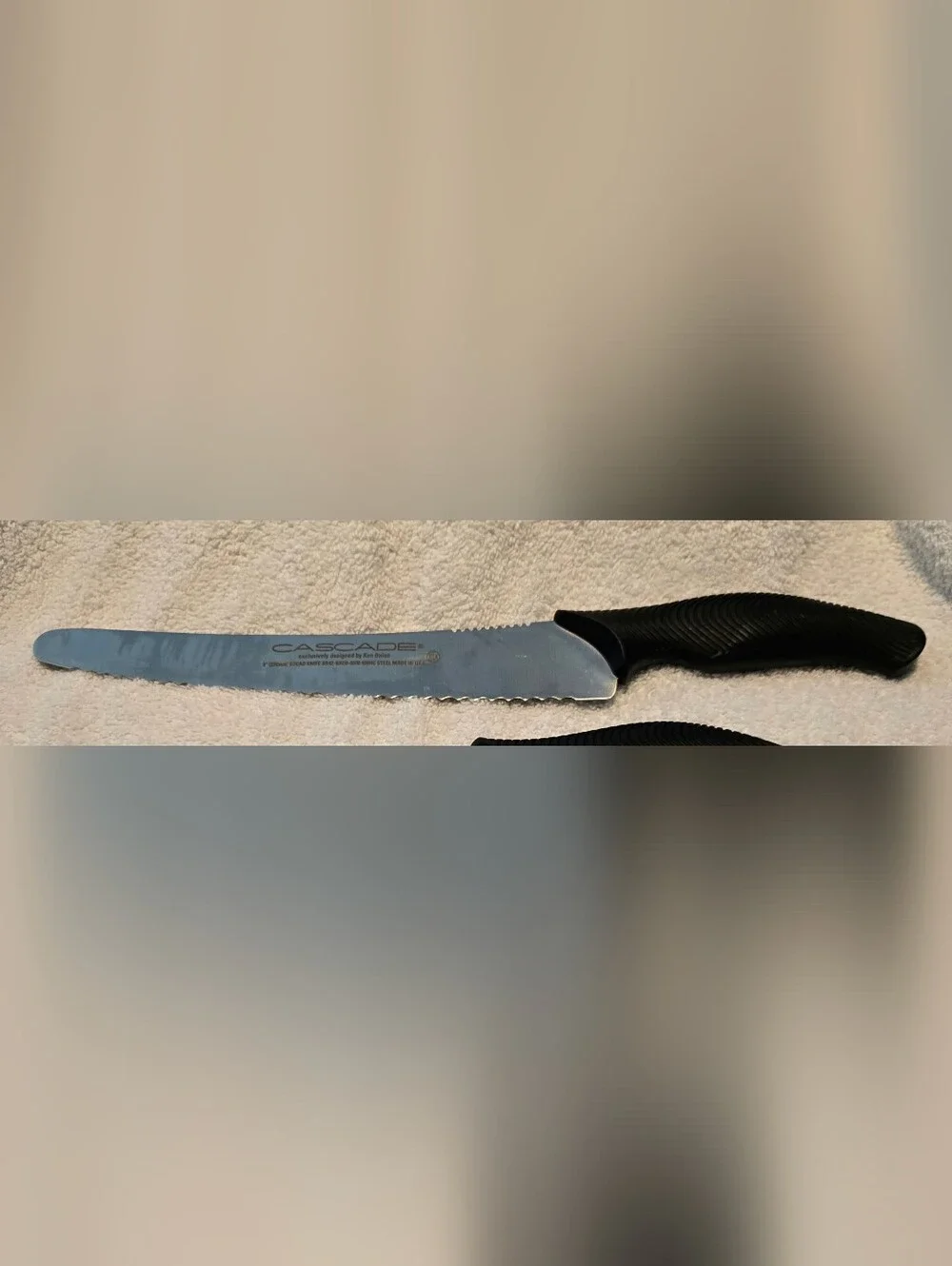 Cascade 5-Piece Black Handle Knife Set